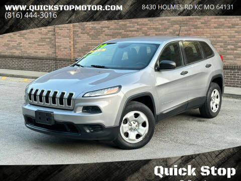 2014 Jeep Cherokee for sale at Quick Stop Motors in Kansas City MO