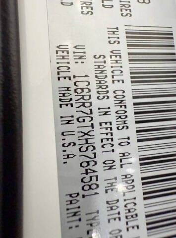 2017 RAM 1500 Big Horn