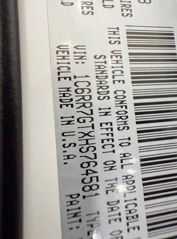 2017 RAM 1500 Big Horn