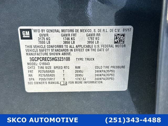 2017 Chevrolet Silverado 1500