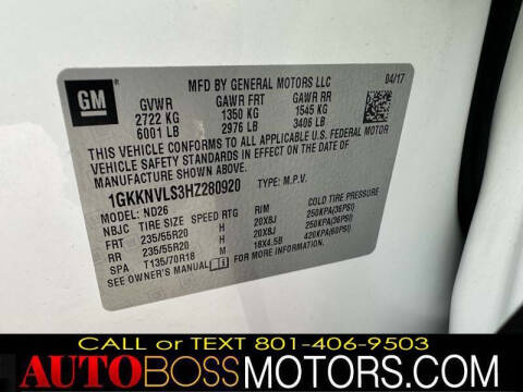 2017 GMC Acadia SLT-1