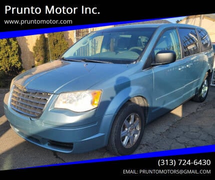 2010 Chrysler Town and Country for sale at Prunto Motor Inc. in Dearborn MI