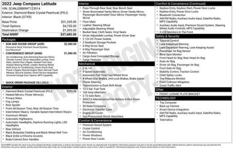 2022 Jeep Compass Latitude