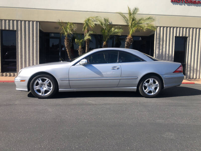 2004 Mercedes-Benz CL-Class for sale at HIGH-LINE MOTOR SPORTS in Brea CA