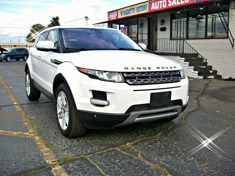 2012 Land Rover Range Rover Evoque for sale at Wyandotte Motors in Wyandotte MI