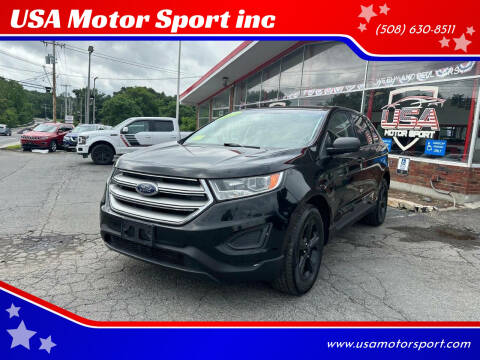 2018 Ford Edge for sale at USA Motor Sport inc in Marlborough MA