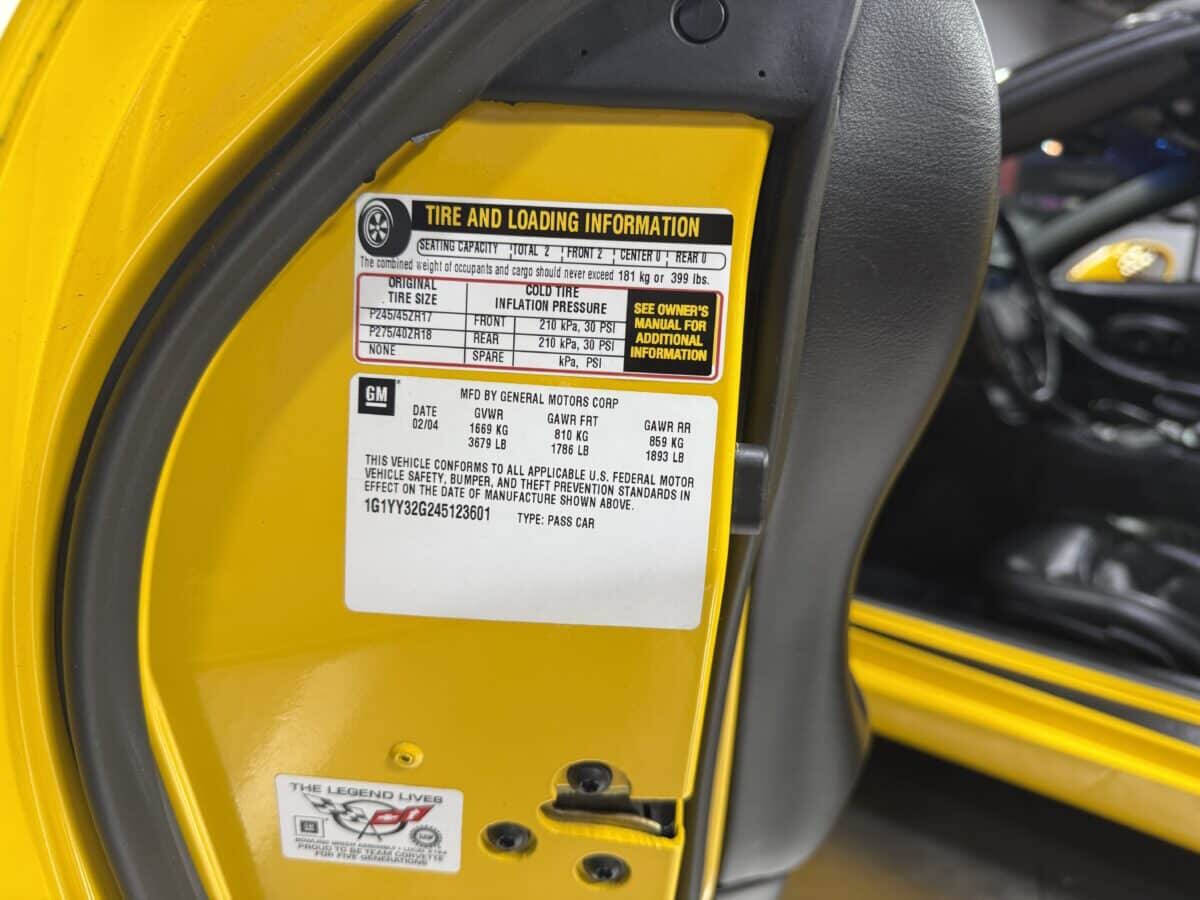 2004 Chevrolet Corvette 59