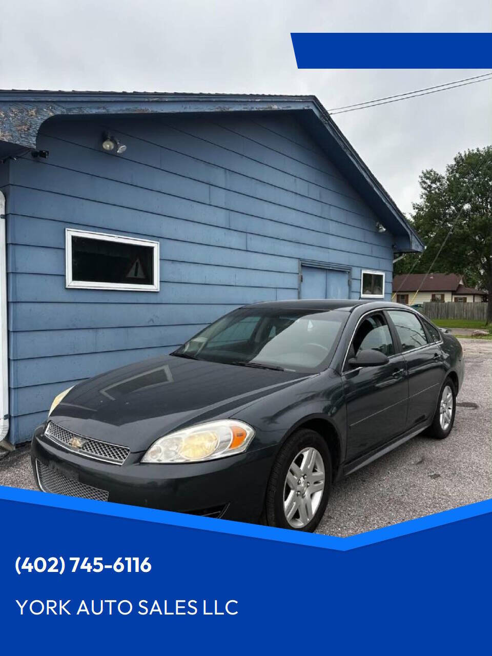 Dk. Gray 2013 Chevrolet Impala LT LT 4dr Sedan 1