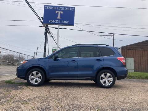 2014 Subaru Forester for sale at Temple Auto Depot in Temple TX