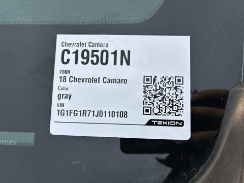 2018 Chevrolet Camaro SS