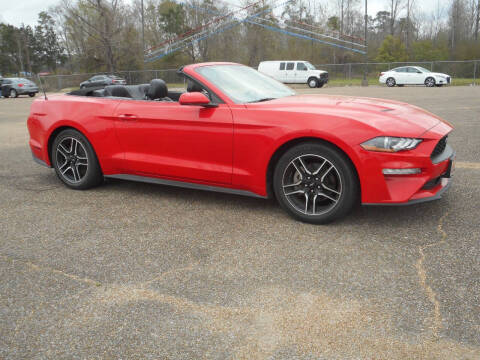 2022 Ford Mustang for sale at STRAHAN AUTO SALES INC in Hattiesburg MS