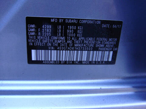 2017 Subaru Impreza Premium