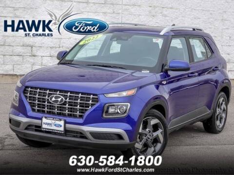 2022 Hyundai Venue for sale at Hawk Ford of St. Charles in Saint Charles IL