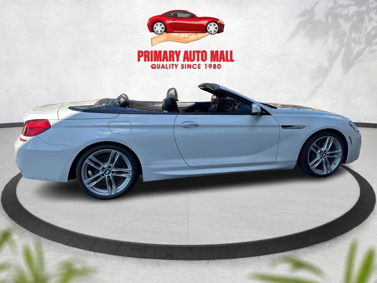 2013 BMW 6 Series for sale at Primary Auto Mall in Fort Myers, FL