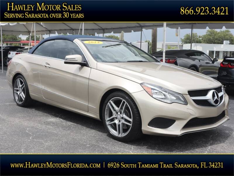 2014 Mercedes-Benz E-Class for sale at Hawley Motor Sales in Sarasota FL