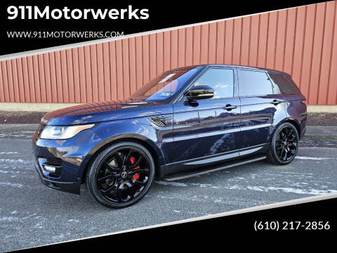 2016 Land Rover Range Rover Sport for sale at 911Motorwerks in Schnecksville PA