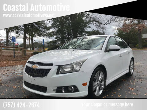 2013 Chevrolet Cruze for sale at Coastal Automotive in Virginia Beach VA