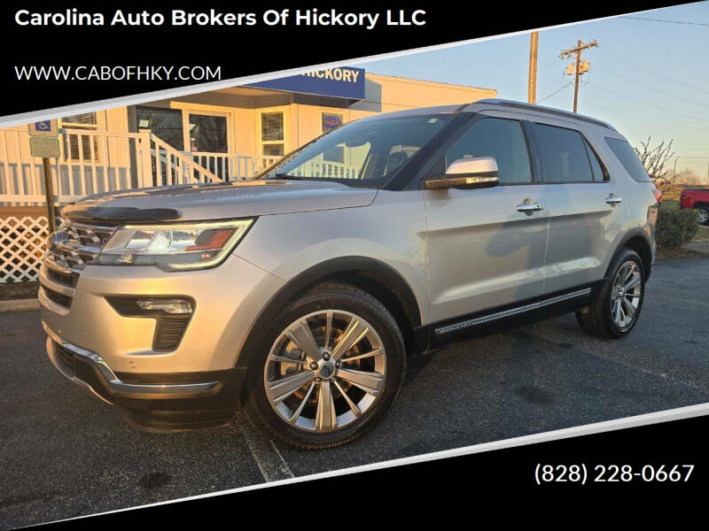 2018 Ford Explorer for sale at Carolina Auto Brokers of Hickory LLC in Hickory NC