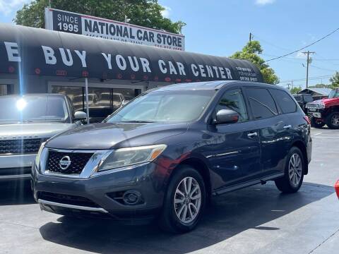 2014 Nissan Pathfinder for sale at National Car Store in West Palm Beach FL