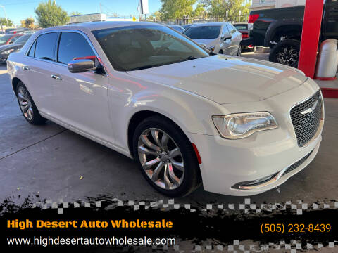 2018 Chrysler 300 for sale at High Desert Auto Wholesale in Albuquerque NM