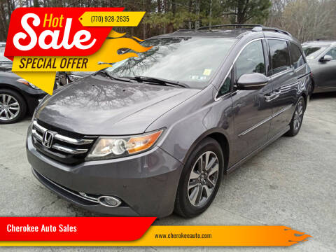 2015 Honda Odyssey for sale at Cherokee Auto Sales in Acworth GA
