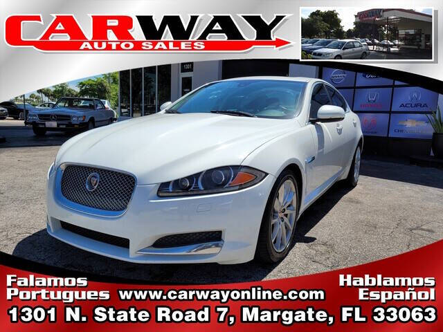 2014 Jaguar XF for sale at CARWAY Auto Sales in Margate FL