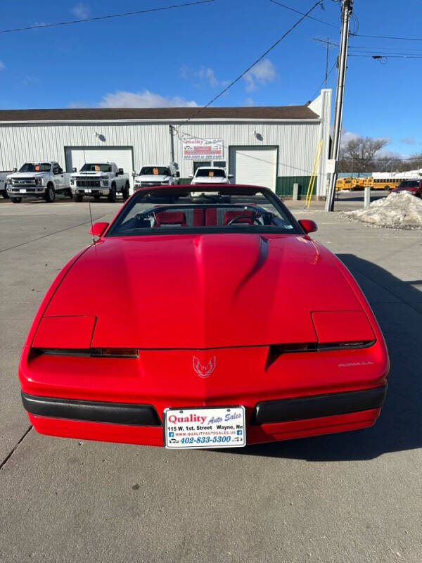 1988 Pontiac Firebird Formula
