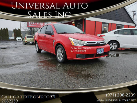 2008 Ford Focus for sale at Universal Auto Sales Inc in Salem OR