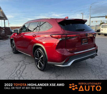 2022 Toyota Highlander XSE