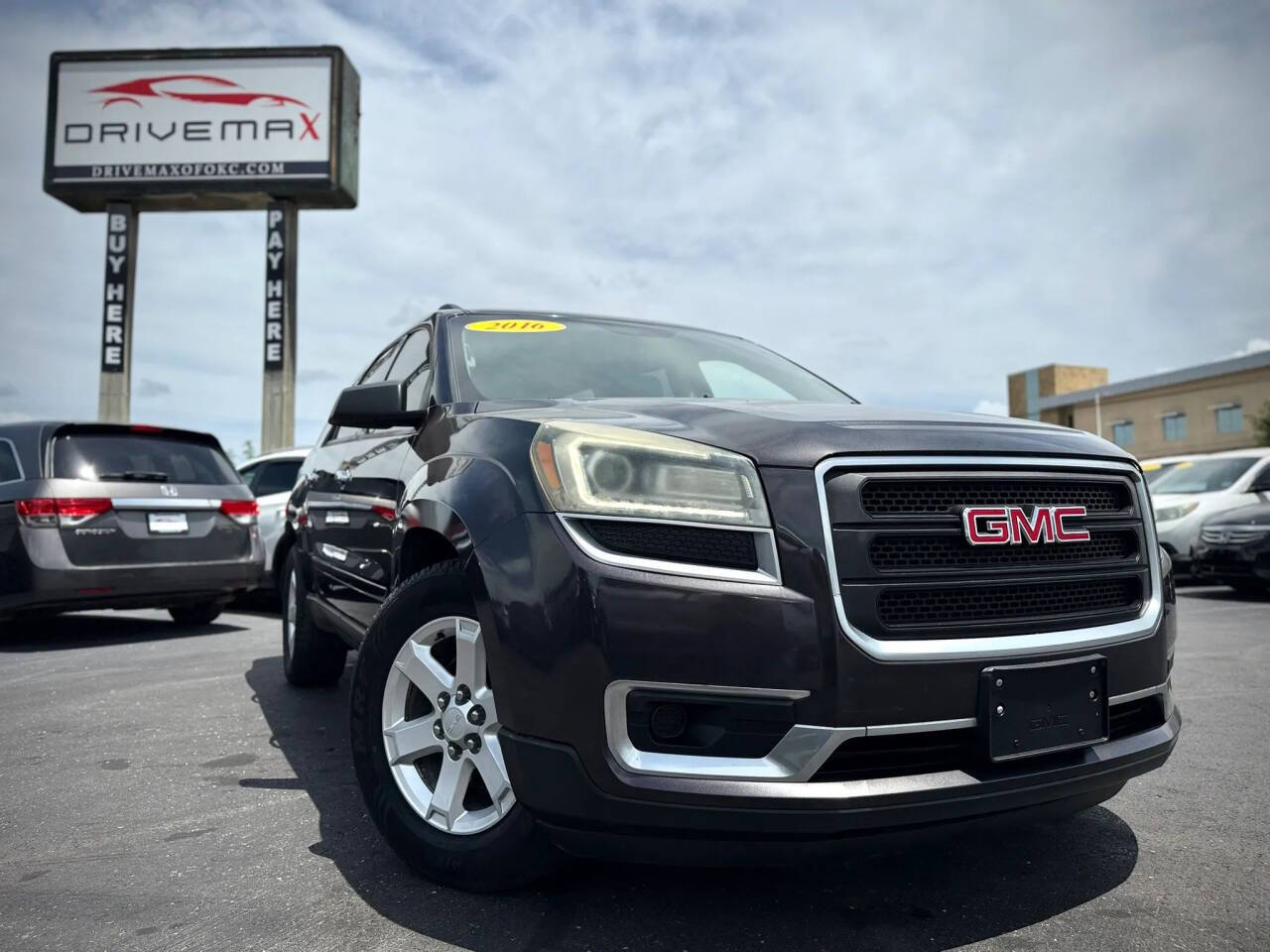 Black 2016 GMC Acadia SLE-1 SLE-1 4dr SUV 1