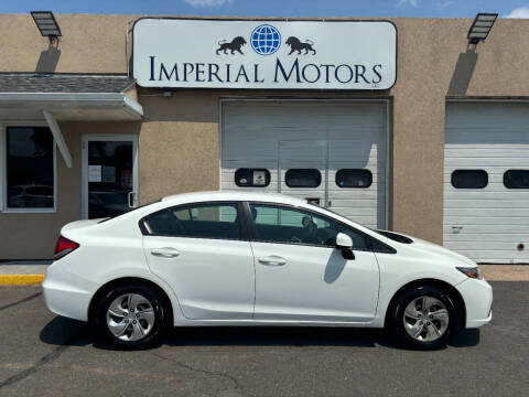 2013 Honda Civic for sale at Imperial Motors in Plainville CT