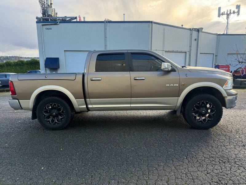 Used 2009 Dodge Ram 1500 Pickup Laramie with VIN 1D3HV13T49J521625 for sale in Kirkland, WA