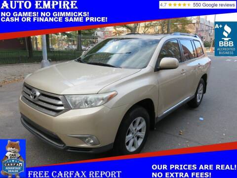2013 Toyota Highlander for sale at Auto Empire in Brooklyn NY