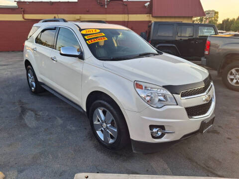 2014 Chevrolet Equinox for sale at KENNEDY AUTO CENTER in Bradley IL