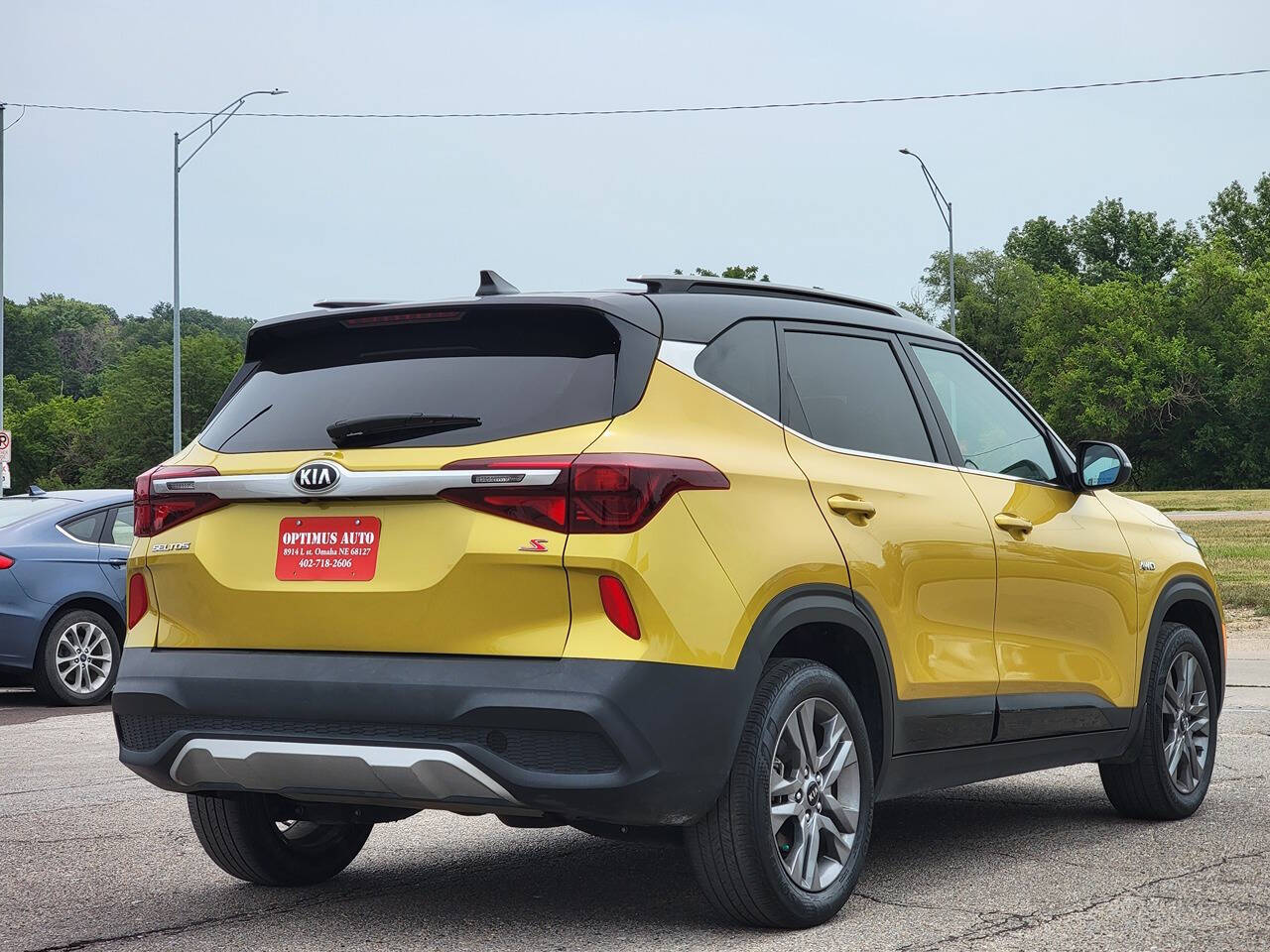 2021 Kia Seltos for sale at Optimus Auto in Omaha, NE