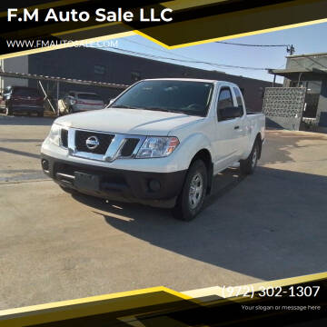 2019 Nissan Frontier for sale at F.M Auto Sale LLC in Dallas TX