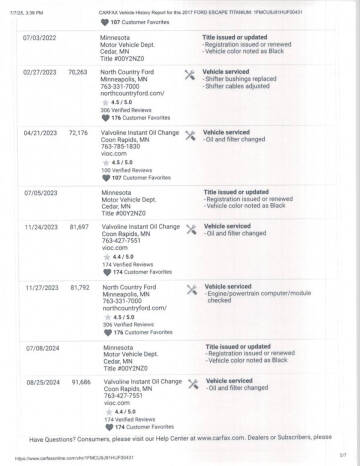 2017 Ford Escape Titanium
