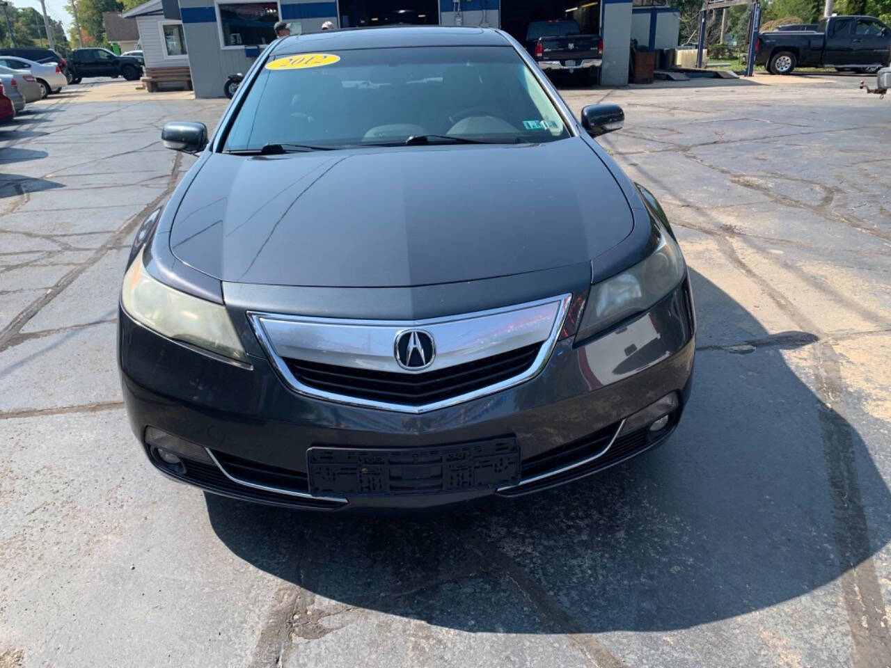 2012 Acura TL for sale at Chuckie Bizzarro's Fleetwing Auto in Erie, PA