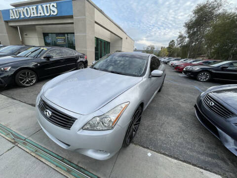 2013 Infiniti G37 Coupe for sale at AutoHaus Loma Linda in Loma Linda CA