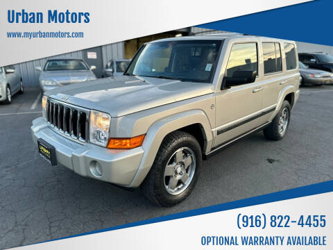 2008 Jeep Commander for sale at Urban Motors in Sacramento CA