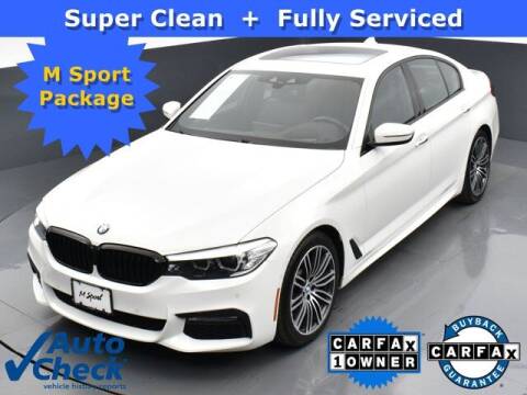 2018 BMW 5 Series for sale at CTCG AUTOMOTIVE in Newark NJ