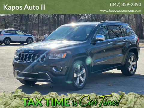 2015 Jeep Grand Cherokee for sale at Kapos Auto II in Ridgewood NY