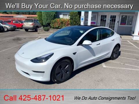 2022 Tesla Model 3 for sale at Platinum Autos in Woodinville WA
