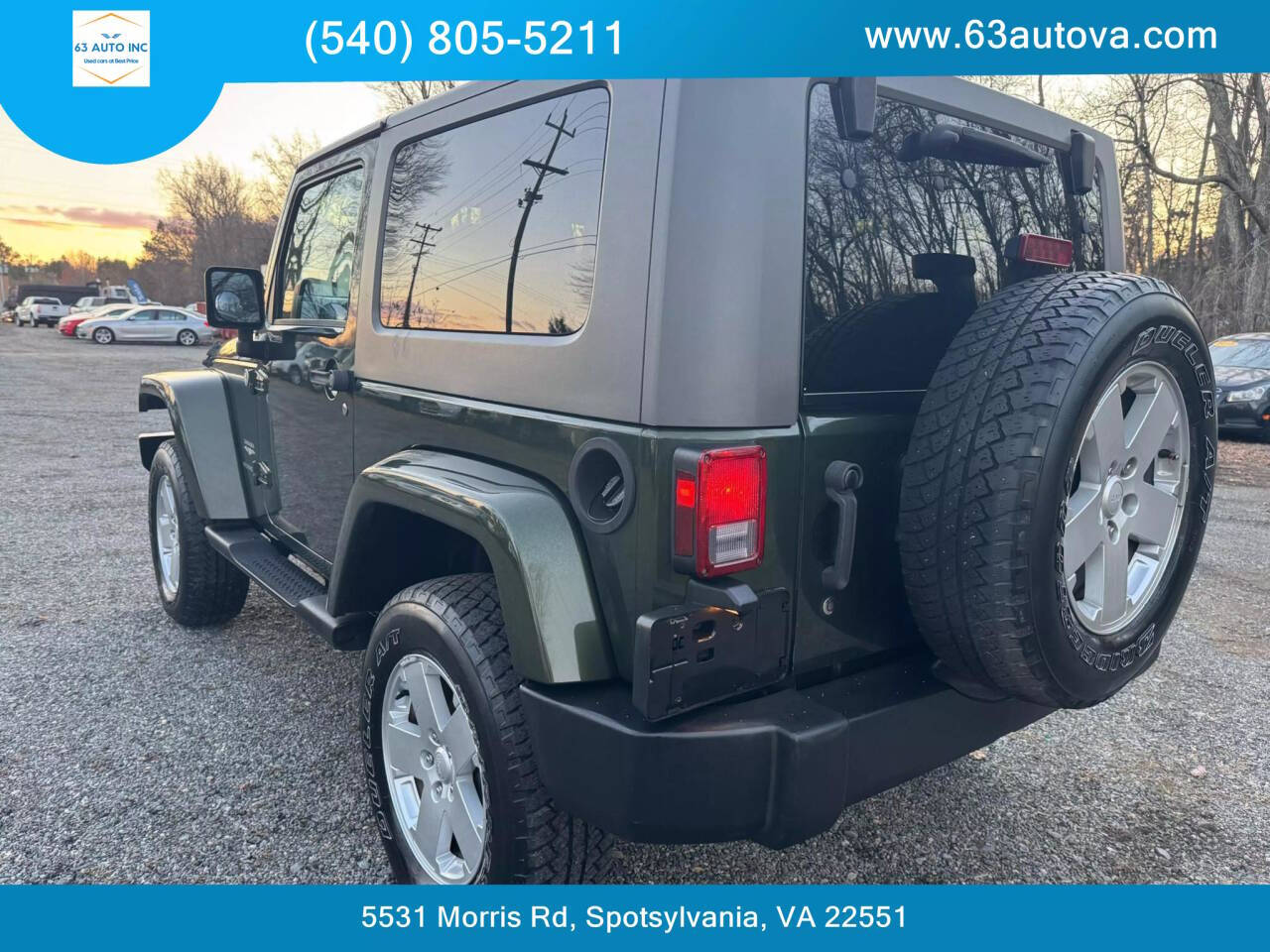 2007 Jeep Wrangler for sale at 63 Auto Inc in Spotsylvania, VA