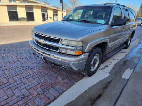 2002 Chevrolet Suburban for sale at Haraldson Auto Mart in La Porte City IA