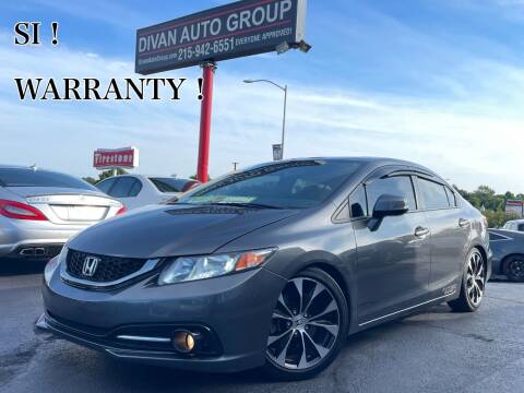 2013 Honda Civic for sale at Divan Auto Group in Feasterville Trevose PA