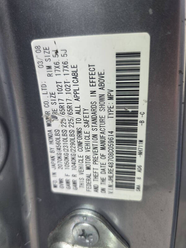 2008 Honda CR-V EX-L w/Navi