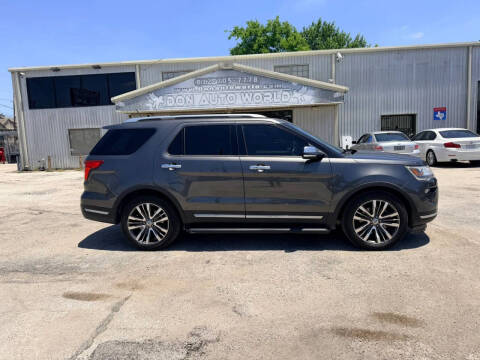 2018 Ford Explorer Platinum