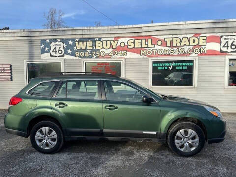 2011 Subaru Outback for sale at Motors 46 in Belvidere NJ