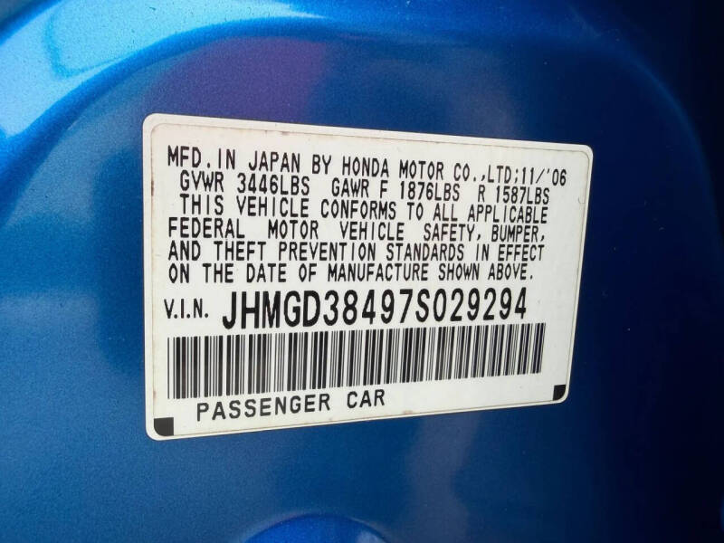 2007 Honda Fit